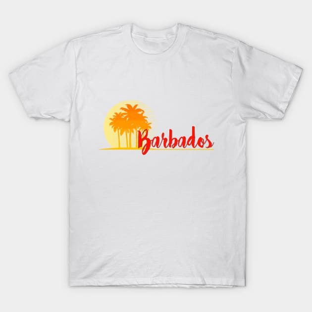 Life's a Beach: Barbados T-Shirt by Naves